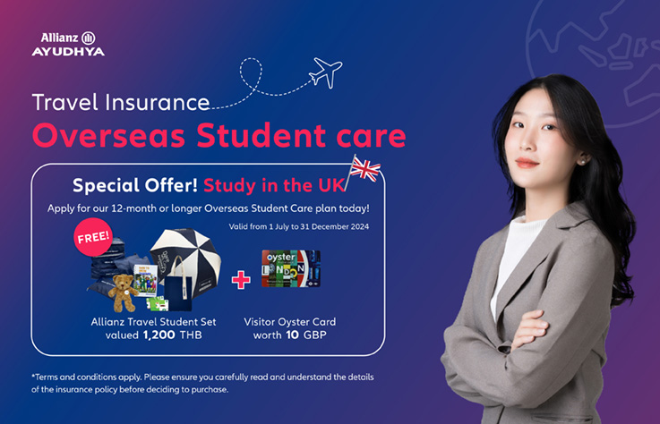 Travel Insurance - Overseas Student Plan for Studying in the UK Promotion